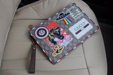 Gucci Bags 1:1 496346 30X20X1cm XM 2colour