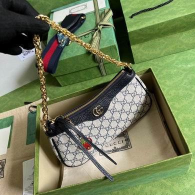 Gucci Bags 1:1 735132 25X15.5X6cm YG 3colour