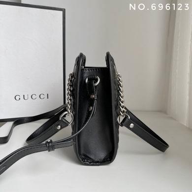 Gucci Bags 1:1 696123 16X19X7cm DF 3colour