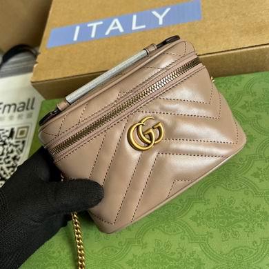 Gucci Bags 1:1 699515 16X10.5X5.5cm MP 2colour