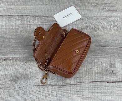 Gucci Bags 1:1 476433 16.5X10X4.5cm YG 4colour