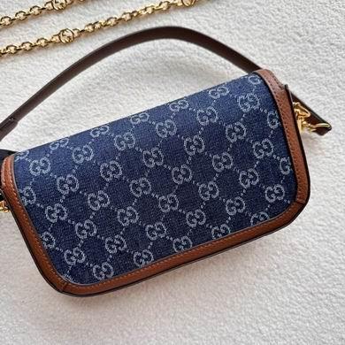 Gucci Bags 1:1 735178 24X13.5X7.5cm DF 3colour