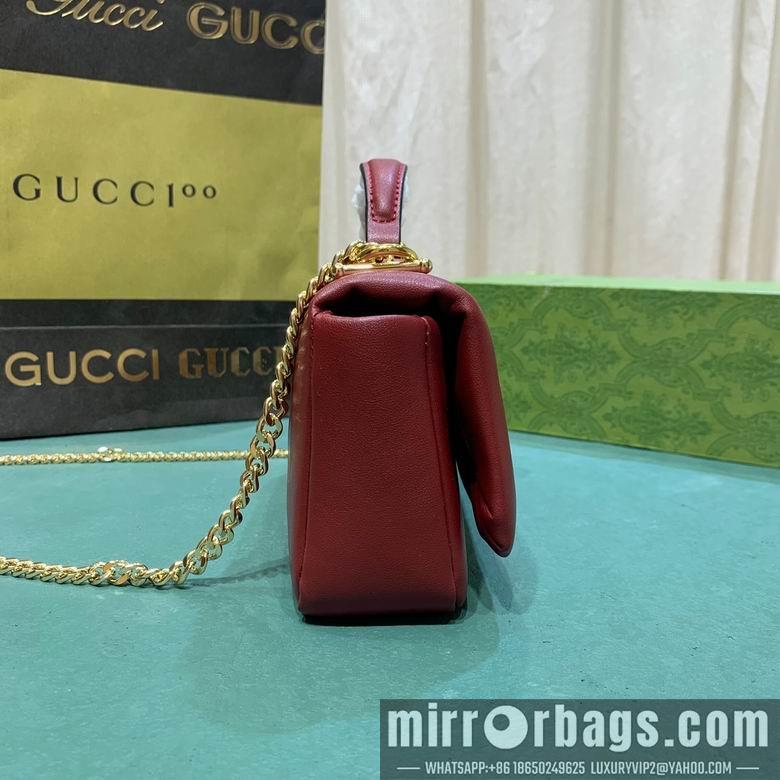 Gucci Bags 1:1 806017 21X12.5X4.6cm DF 4colour