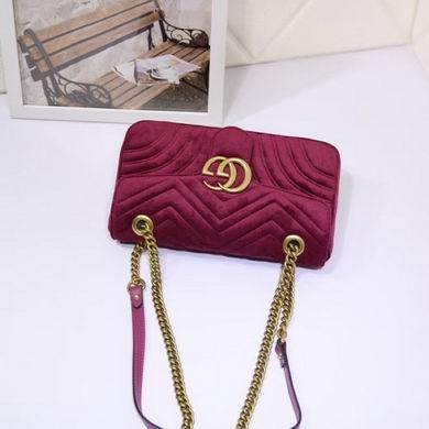 Gucci Bags 1:1 443497 26X15.5X6cm DF 4colour