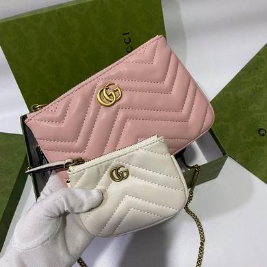 Gucci Bags 1:1 699758 big 22.5X15.5X4 medium 19X12 small 11.5X8cm DF