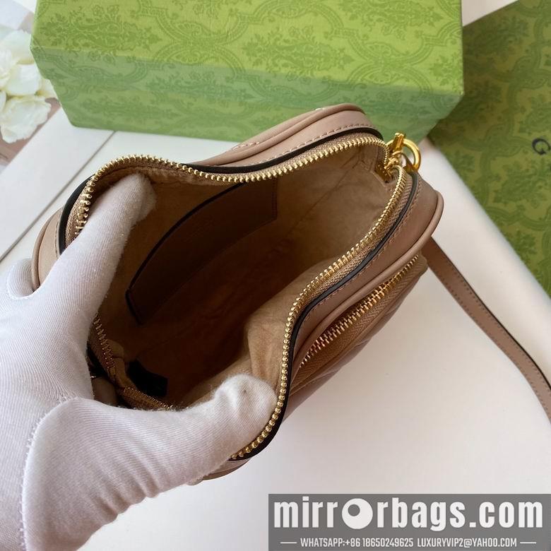 Gucci Bags 1:1 751628 20X17.5X6.5cm YG 4colour
