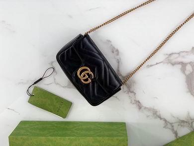 Gucci Bags 1:1 476433 16.5X10X4.5cm YG 4colour