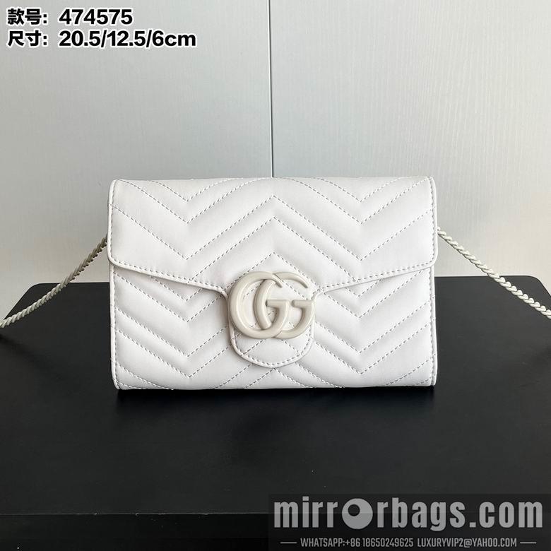 Gucci Bags 1:1 474575 20X13X6cm DF 2colour