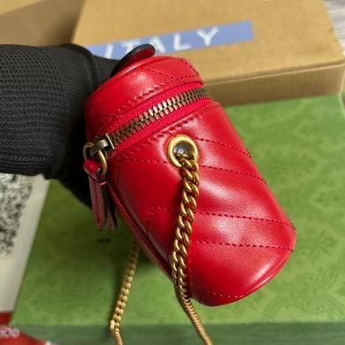 Gucci Bags 1:1 699515 16X10.5X5.5cm MP 2colour