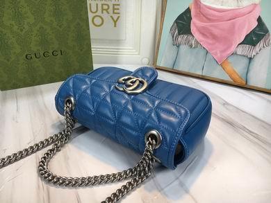 Gucci Bags 1:1 marmont 446744 22X13X6cm DF