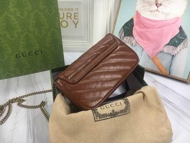 Gucci Bags 1:1 476433 16.5X10X5cm DF 2colour