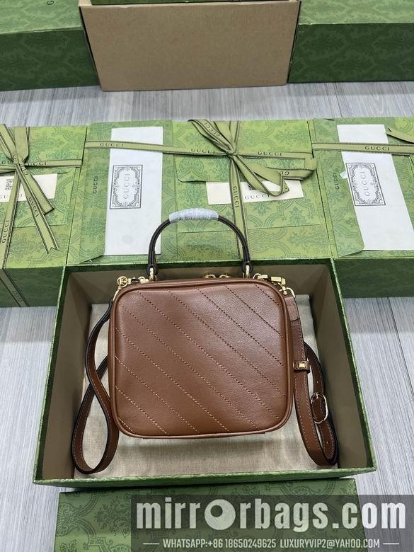Gucci Bags 1:1 744434 17X15X9cm YG 3colour