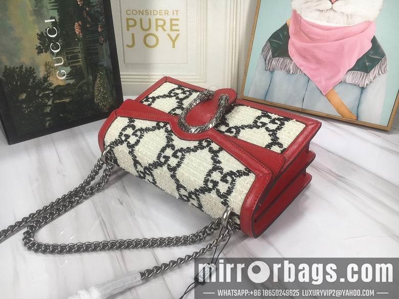 Gucci Bags 1:1 WD400249白底花 28X18X9
