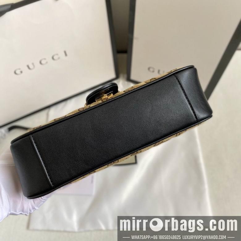 Gucci Bags 1:1 443497 26X15X7cm DF 2colour