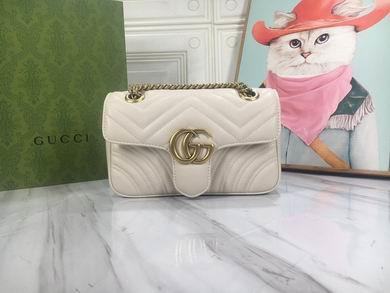 Gucci Bags 1:1 446744 23X14X6cm DF 2colour