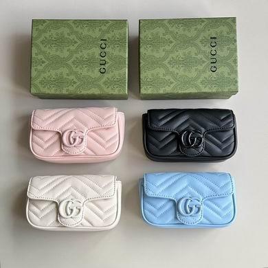 Gucci Bags 1:1 476433 16.5X9.5X4.5cm DF 4colour