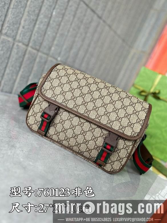 Gucci Bags 1:1 760123 27X20X10cm XM 2colour