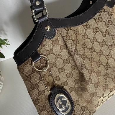 Gucci Bags 1:1 WD211944杏啡 36X22X12