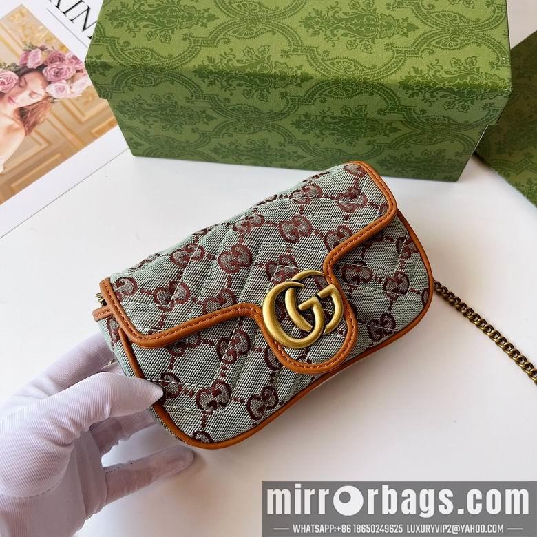 Gucci Bags 1:1 783141 16.5X9.5X4.5cm DF