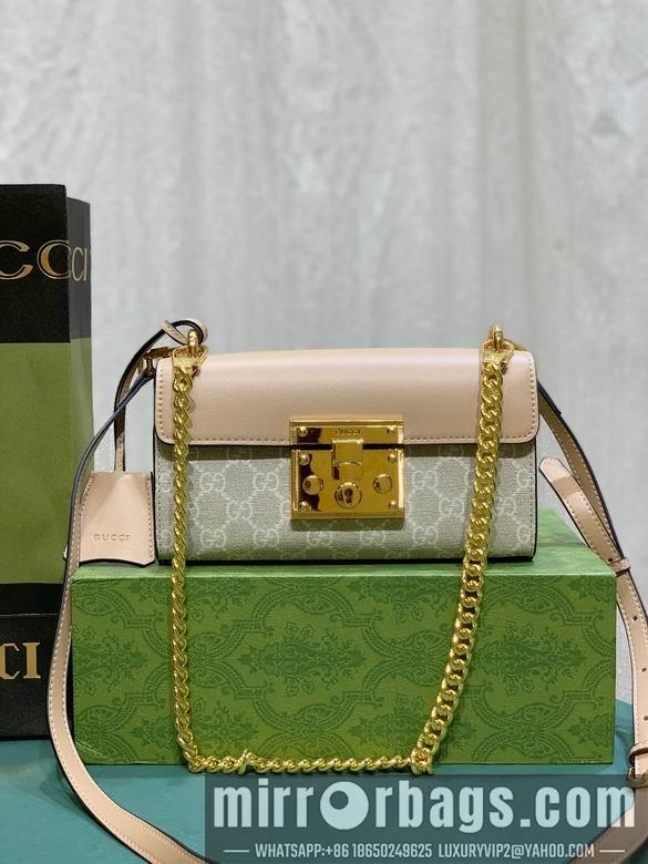 Gucci Bags 1:1 Padlock 735103 22X11.5X7.5cm DF 2colour