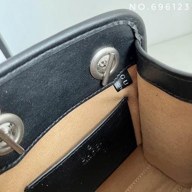 Gucci Bags 1:1 696123 16X19X7cm DF 3colour