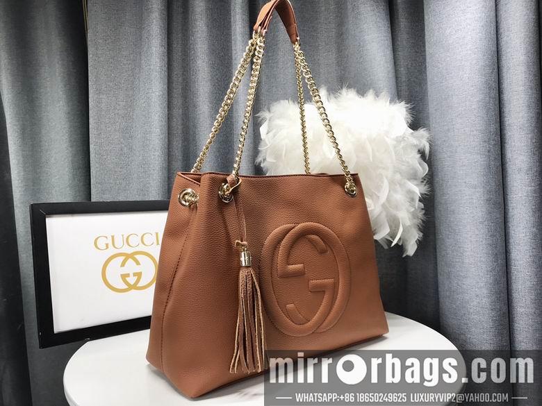 Gucci Bags 1:1 WD308982棕色 38X27X14