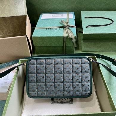 Gucci Bags 1:1 751914 21.5X14X7cm YG 2colour