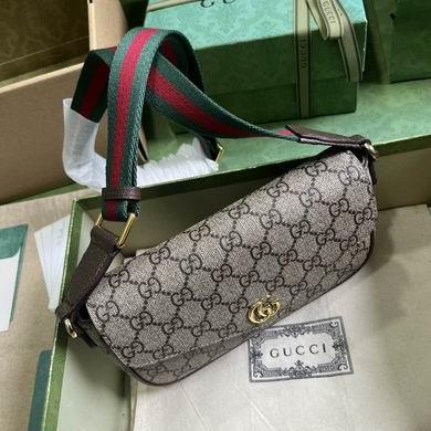 Gucci Bags 1:1 764961 13X22X4cm YG 3colour