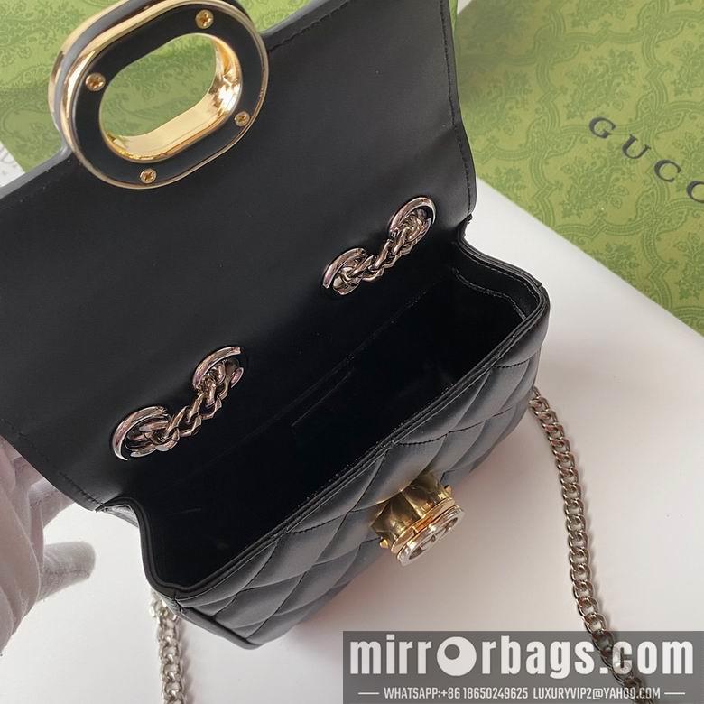 Gucci Bags 1:1 741457 18X14.5X8cm YG 4colour
