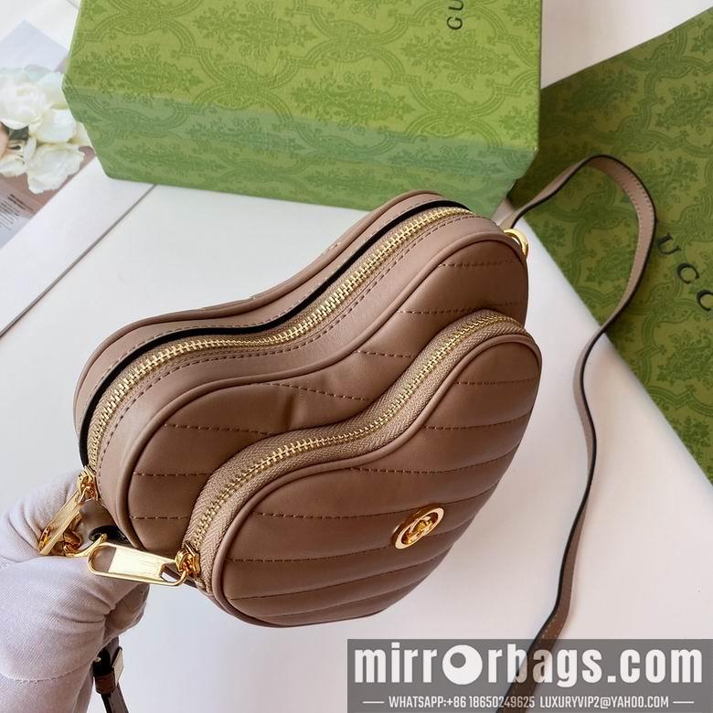 Gucci Bags 1:1 751628 20X17.5X6.5cm YG 4colour