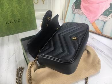 Gucci Bags 1:1 476433 16.5X10X5cm DF 2colour