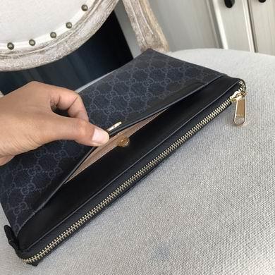 Gucci Bags 1:1 7536-4 28X18X2.5cm WP 2colour