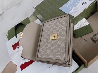 Gucci Bags 1:1 651055 25X17.5X7cm YG 2colour