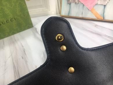 Gucci Bags 1:1 446744 23X14X6cm DF 2colour