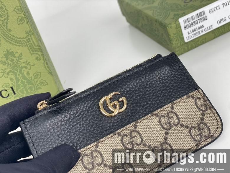 Gucci Bags 1:1 701070 12.5X7X1.5cm YG 1