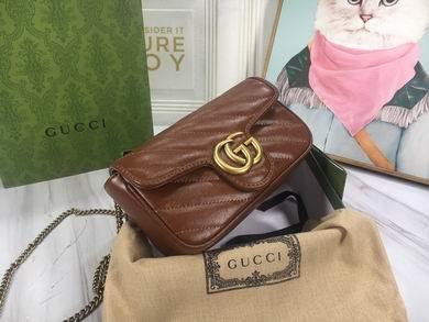 Gucci Bags 1:1 476433 16.5X10X5cm DF 2colour