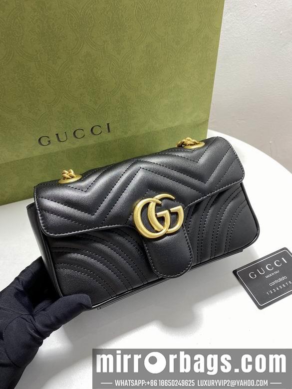 Gucci Bags 1:1 446744 22cm XMY 4colour