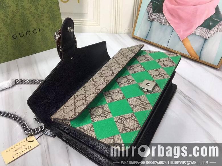 Gucci Bags 1:1 WD400249啡印花 28X18X9