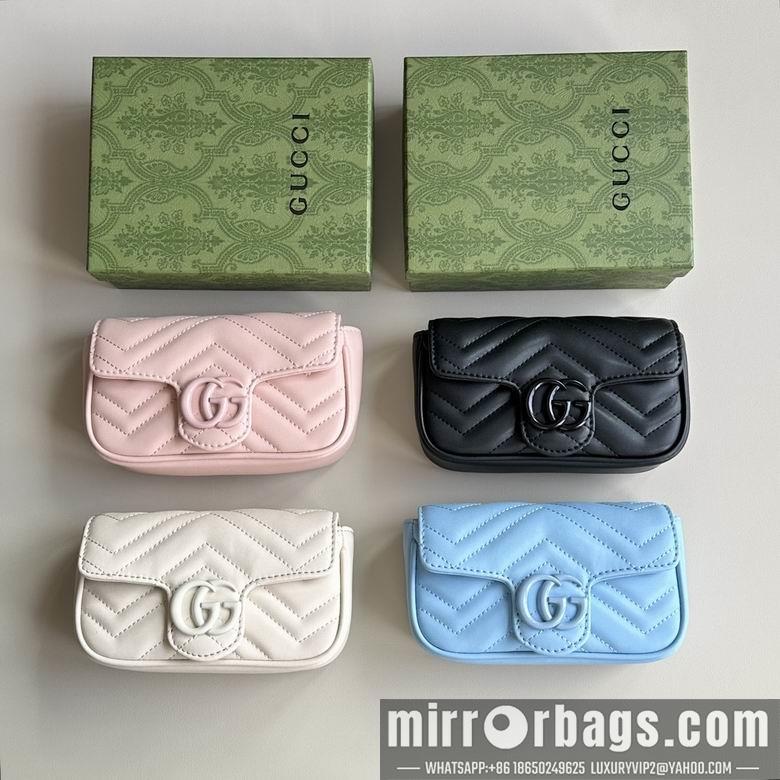 Gucci Bags 1:1 699757 16.5X9.5X4.5cm DF 4colour