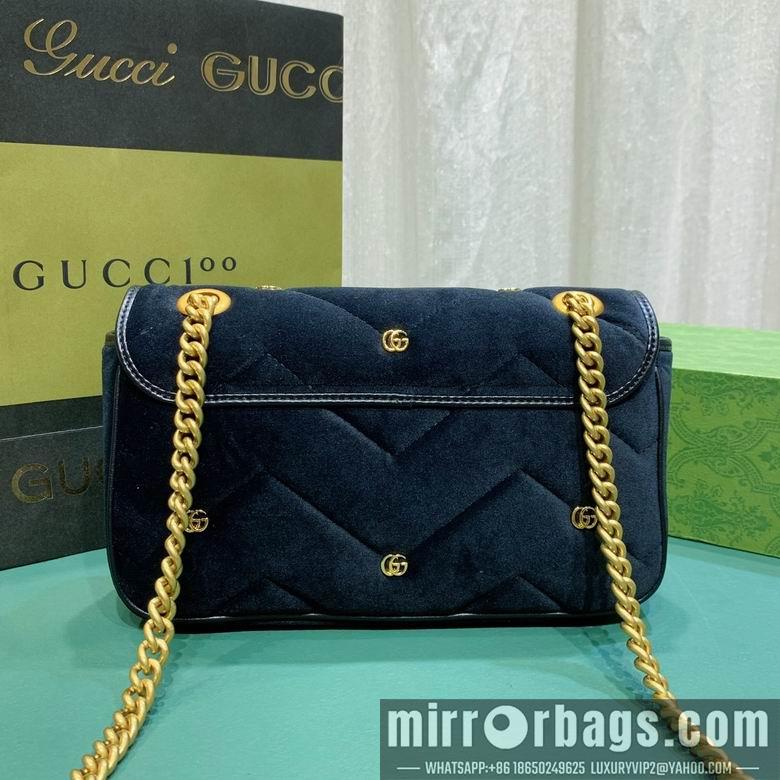 Gucci Bags 1:1 443497 26X15X7cm DF 2colour