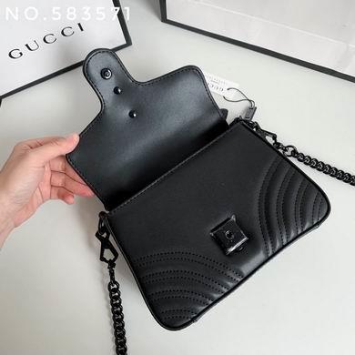 Gucci Bags 1:1 Marmont 702563 21X15.5X8cm DF