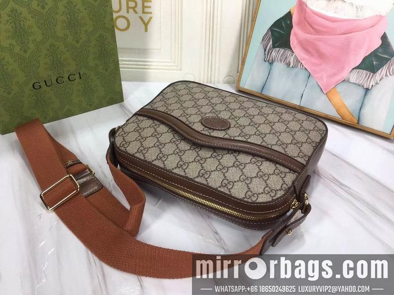 Gucci Bags 1:1 WD675891啡棕 25.5X20X6
