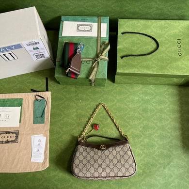 Gucci Bags 1:1 735132 25X15.5X6cm YG 3colour