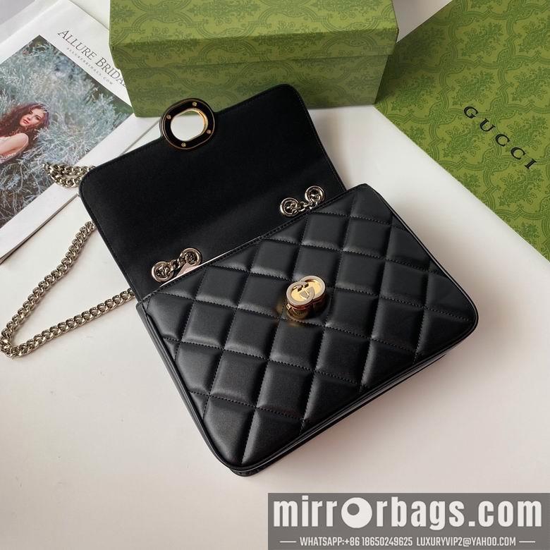 Gucci Bags 1:1 740834 25X19.5X8cm YG 3colour