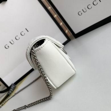 Gucci Bags 1:1 476433 16.5X10.2X5.1cm DF 4colour