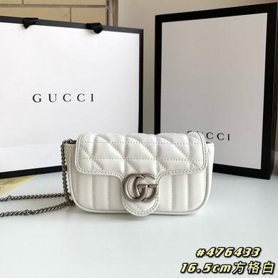 Gucci Bags 1:1 476433 16.5X10.2X5.1cm DF 4colour