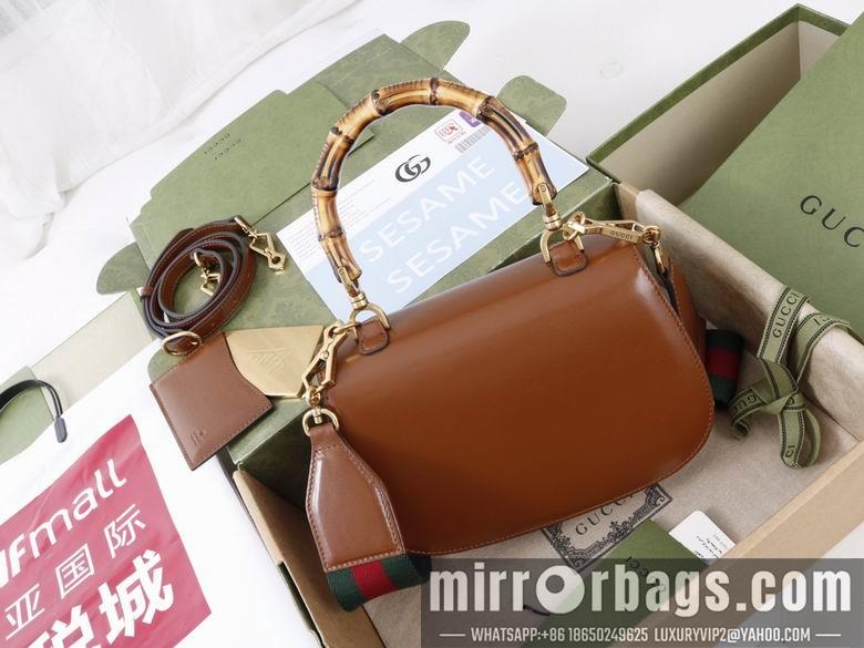 Gucci Bags 1:1 675797 21X15X7cm YG 3colour