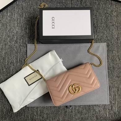 Gucci Bags 1:1 488426 18X10.5X4.5cm DF 4colour