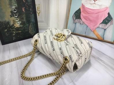 Gucci Bags 1:1 GG Marmont 44397 26x15x7cm df05