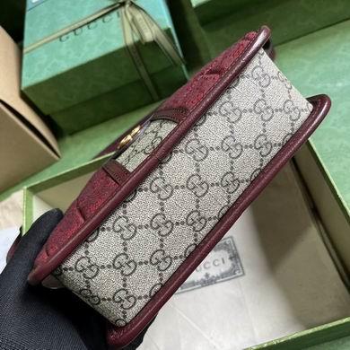 Gucci Bags 1:1 751914 21.5X14X7cm YG 2colour